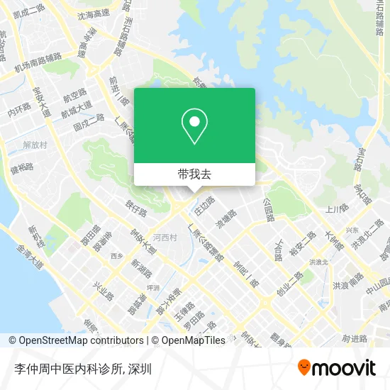 李仲周中医内科诊所地图