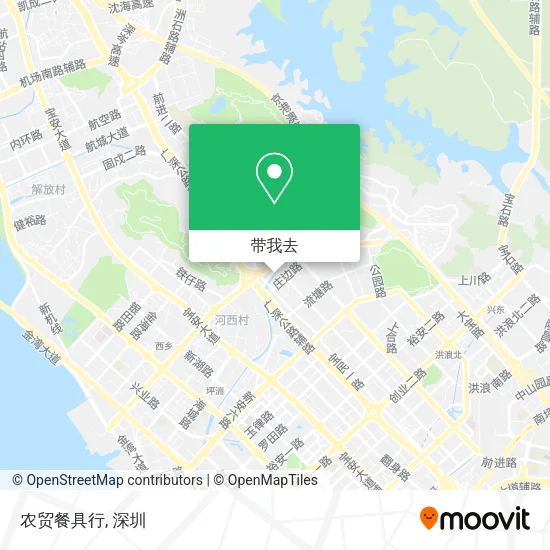 农贸餐具行地图
