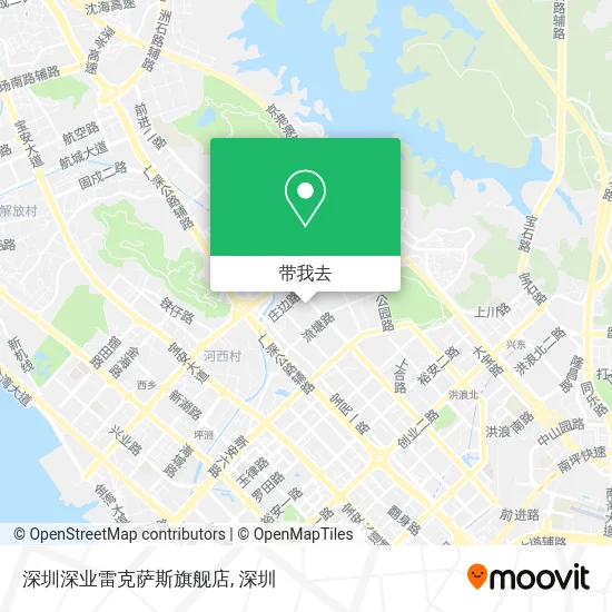 深圳深业雷克萨斯旗舰店地图