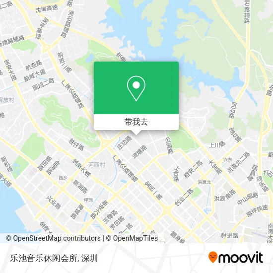 乐池音乐休闲会所地图