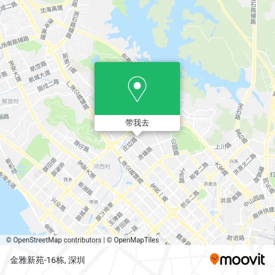 金雅新苑-16栋地图