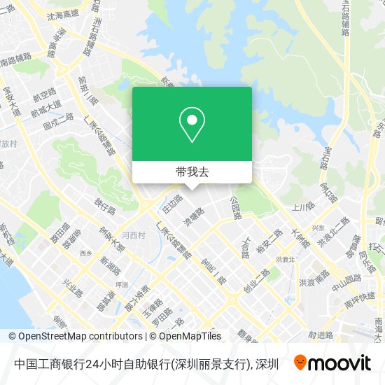 中国工商银行24小时自助银行(深圳丽景支行)地图
