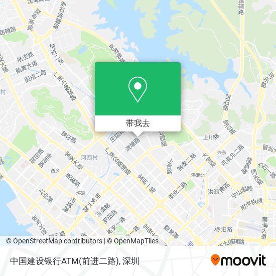 中国建设银行ATM(前进二路)地图
