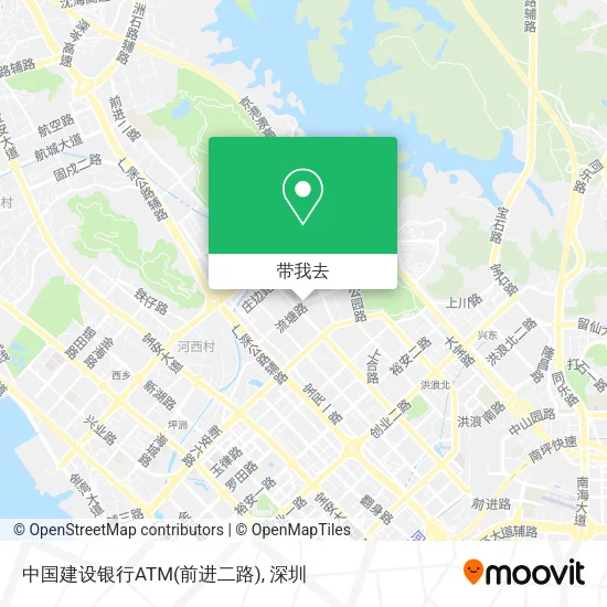中国建设银行ATM(前进二路)地图