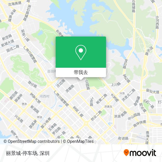 丽景城-停车场地图