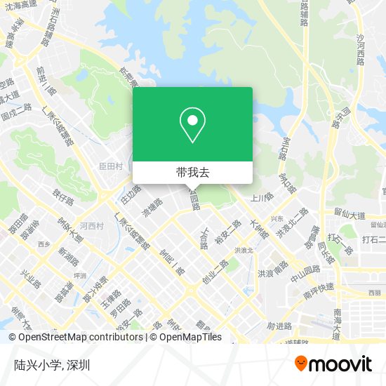陆兴小学地图