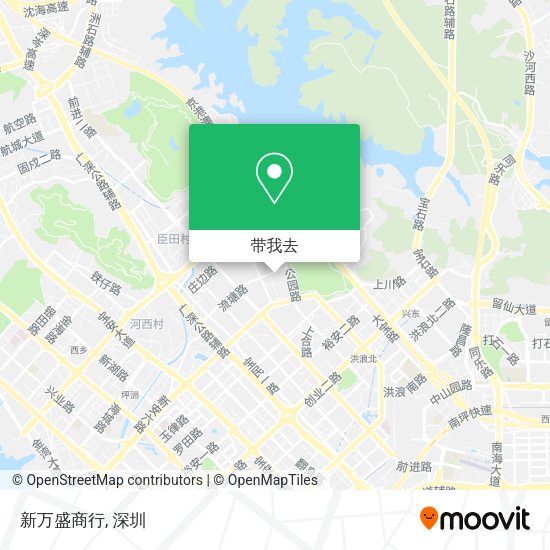 新万盛商行地图