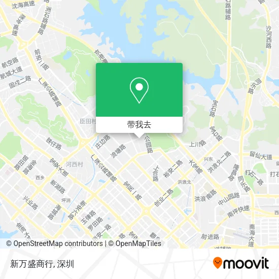 新万盛商行地图