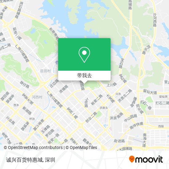 诚兴百货特惠城地图