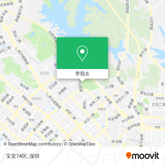 宝安74区地图