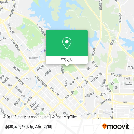 润丰源商务大厦-A座地图