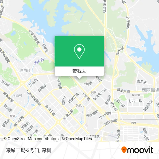 曦城二期-3号门地图
