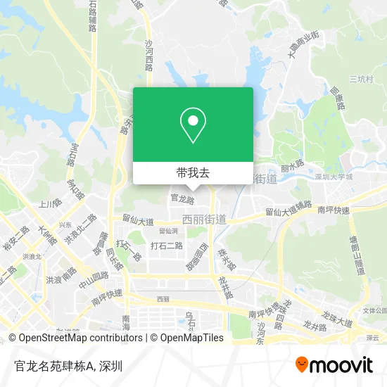 官龙名苑肆栋A地图