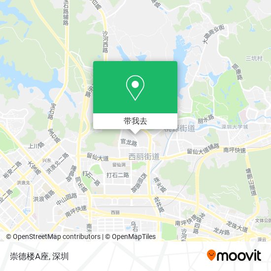 崇德楼A座地图