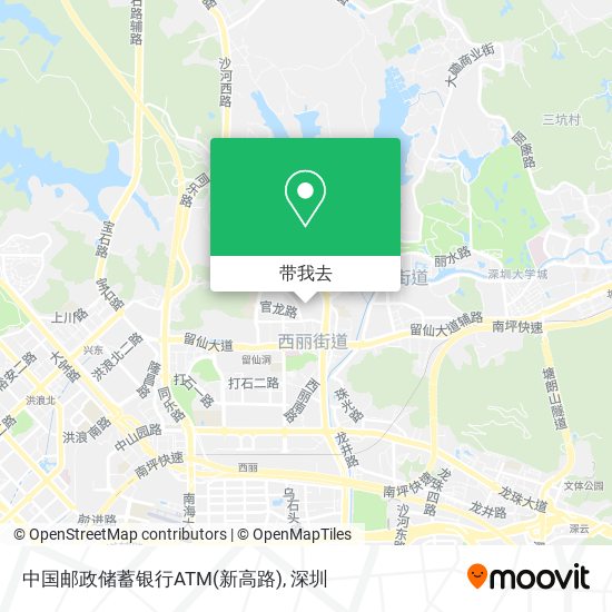 中国邮政储蓄银行ATM(新高路)地图