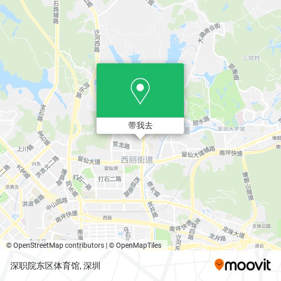 深职院东区体育馆地图