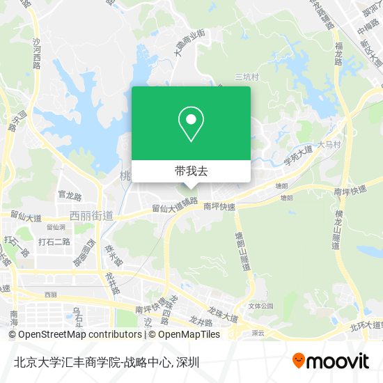 北京大学汇丰商学院-战略中心地图