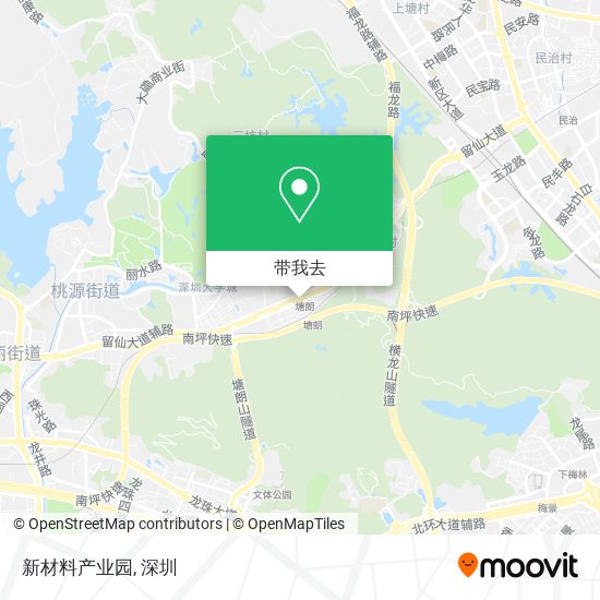 新材料产业园地图