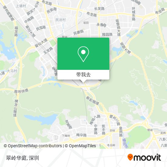 翠岭华庭地图