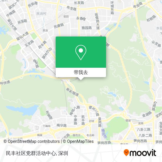 民丰社区党群活动中心地图