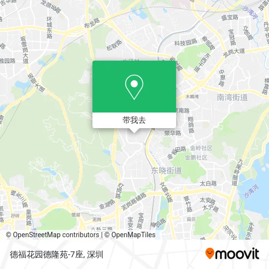 德福花园德隆苑-7座地图