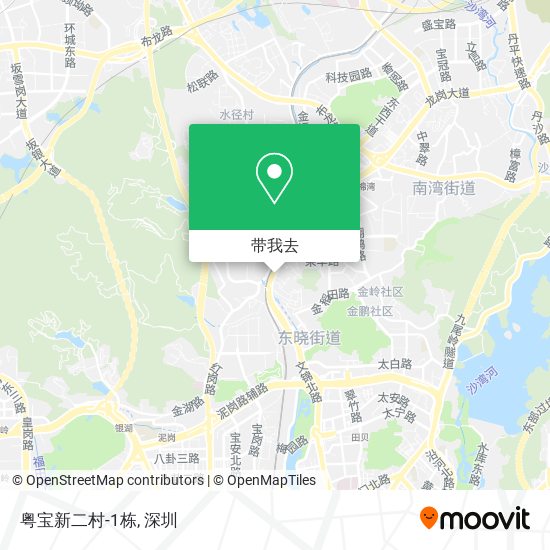 粤宝新二村-1栋地图