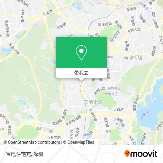 宝电住宅苑地图