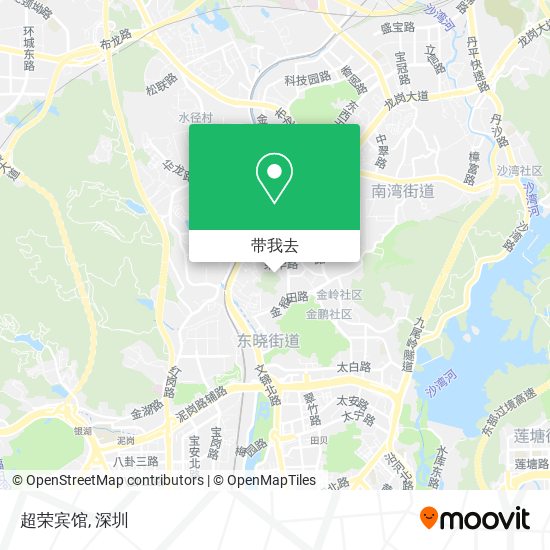 超荣宾馆地图