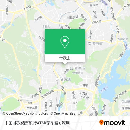 中国邮政储蓄银行ATM(荣华路)地图