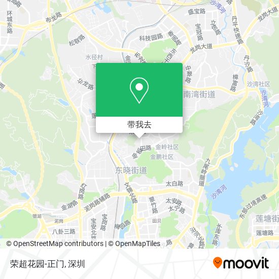 荣超花园-正门地图