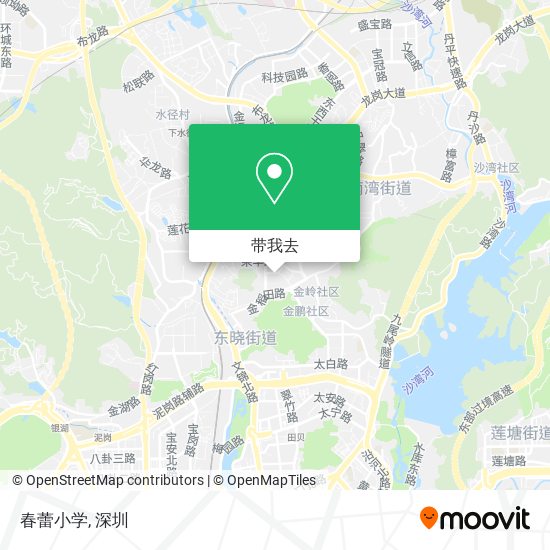 春蕾小学地图