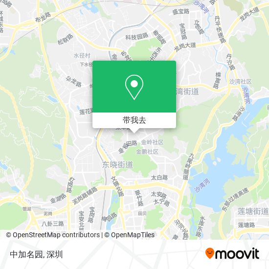 中加名园地图