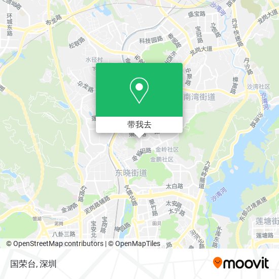 国荣台地图