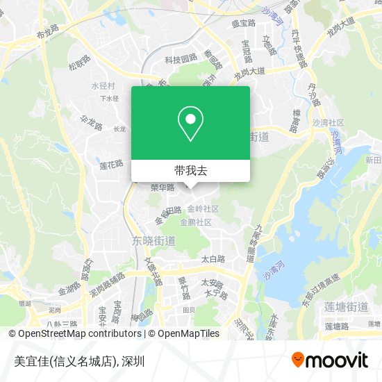 美宜佳(信义名城店)地图