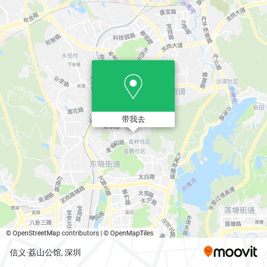 信义·荔山公馆地图