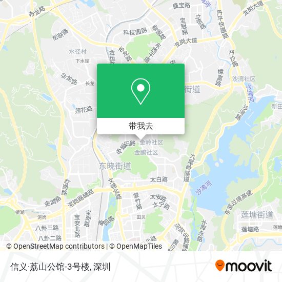 信义·荔山公馆-3号楼地图