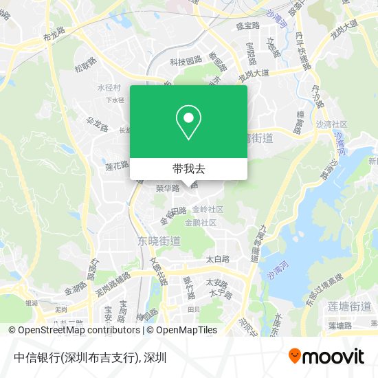 中信银行(深圳布吉支行)地图
