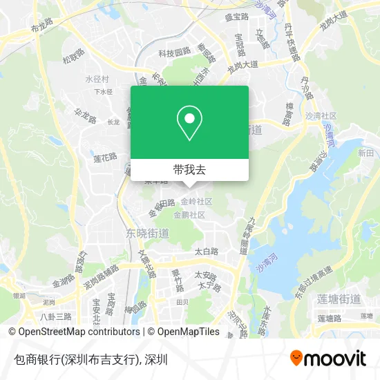 包商银行(深圳布吉支行)地图