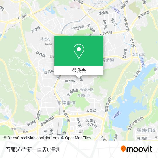 百丽(布吉新一佳店)地图