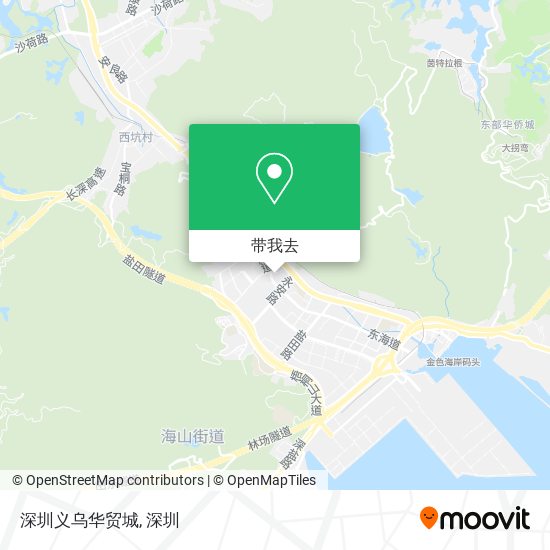 深圳义乌华贸城地图