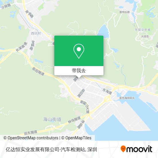 亿达恒实业发展有限公司-汽车检测站地图