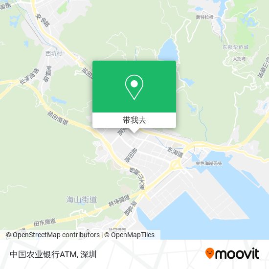 中国农业银行ATM地图