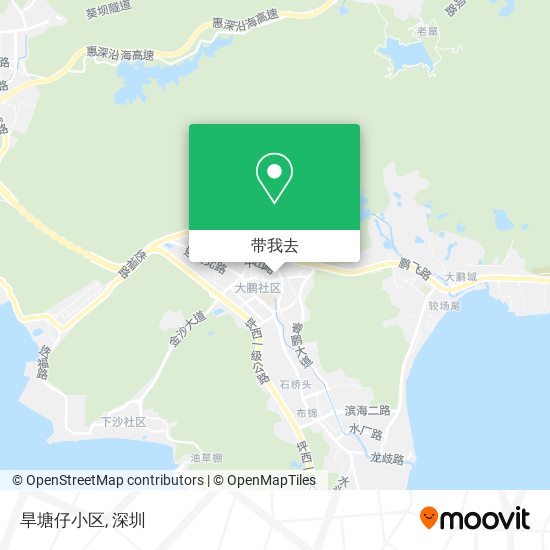 旱塘仔小区地图