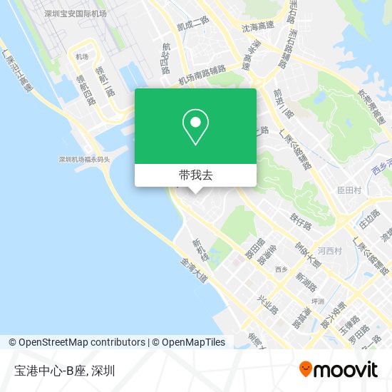 宝港中心-B座地图