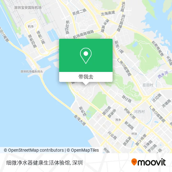细微净水器健康生活体验馆地图