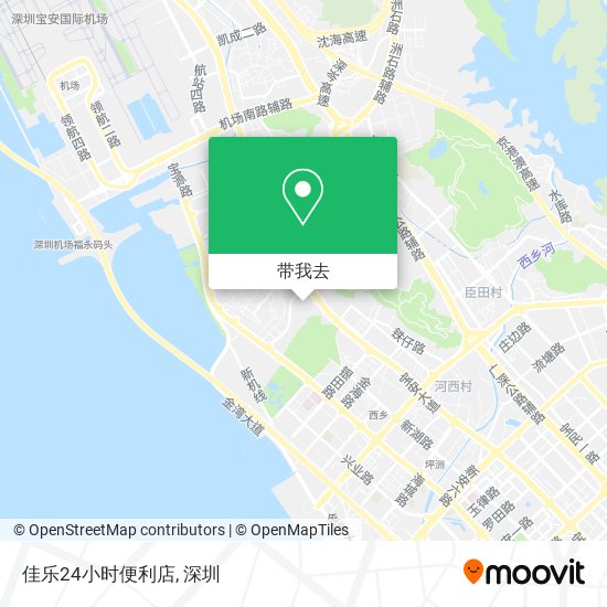 佳乐24小时便利店地图