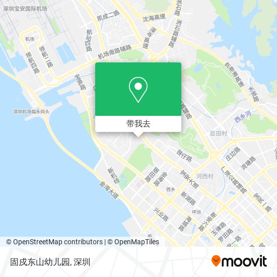 固戍东山幼儿园地图