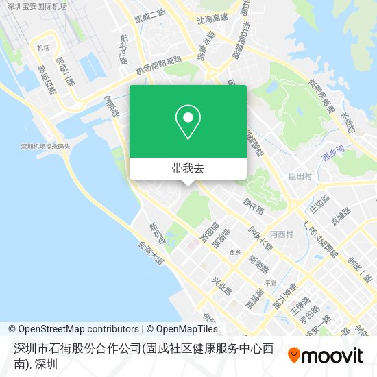 深圳市石街股份合作公司(固戍社区健康服务中心西南)地图