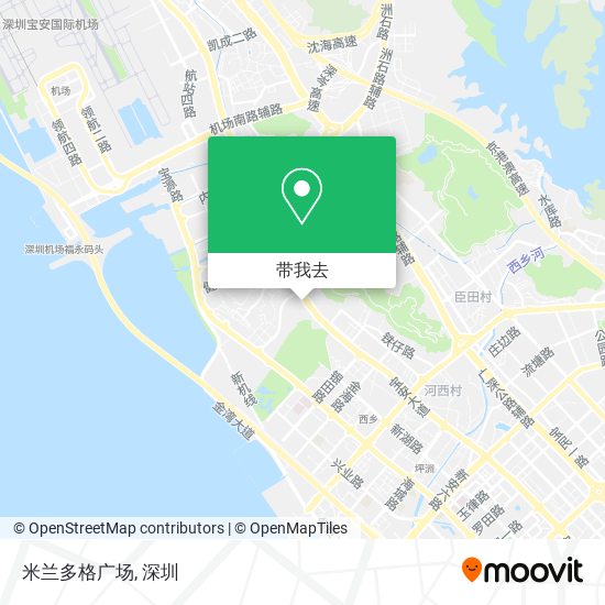 米兰多格广场地图