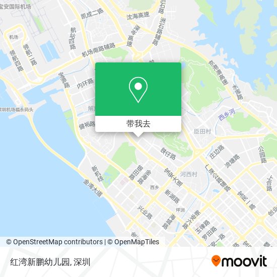 红湾新鹏幼儿园地图